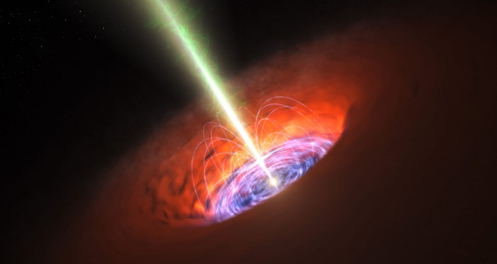 Un agujero negro como 17.000 millones de soles